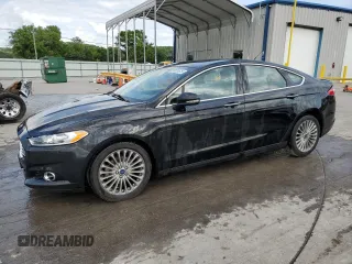 2016 Ford Fusion Titanium with VIN 3FA6P0K93GR221108, listed as a Copart auction lot 58231615 with 103,344 mi miles and Salvage title. Bid and sale history available at DreamBid. Image 1.