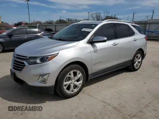 2019 Chevrolet Equinox Premier z VIN 3GNAXXEV9KS667844, wystawiony jako Copart lot #48878165 z przebiegiem 88 869 mil mil oraz Czysty tytuł • Clean title. Historia ofert i sprzedaży dostępna na DreamBid. Obrazek 1.