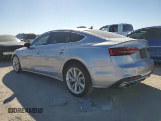 2021 Audi A5 Sportback Premium with VIN WAUABCF58MA037135, listed as a Copart auction lot 69164533 with 34,927 mi miles. Bid and sale history available at carsss.com. Image 2.