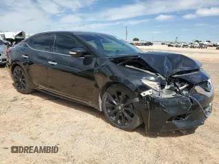 2017 Nissan Maxima SL with VIN 1N4AA6AP3HC445512, listed as a Copart auction lot 56127205 with 103,702 mi miles and Salvage title. Bid and sale history available at DreamBid. Image 4.