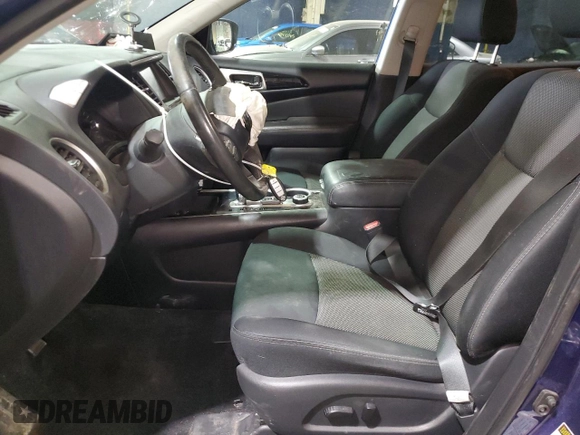 2018 Nissan Pathfinder S with VIN 5N1DR2MM6JC640323, listed as a Copart auction lot 48325605 with 110,515 mi miles and Clean Title. Bid and sale history available at DreamBid. Image 7.