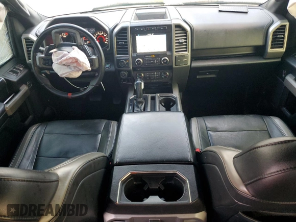 2017 Ford F-150 Raptor with VIN 1FTFW1RG1HFA51188, listed as a Copart auction lot 86782974 with 131,185 mi miles and Salvage Title. Bid and sale history available at carsss.com. Image 8.