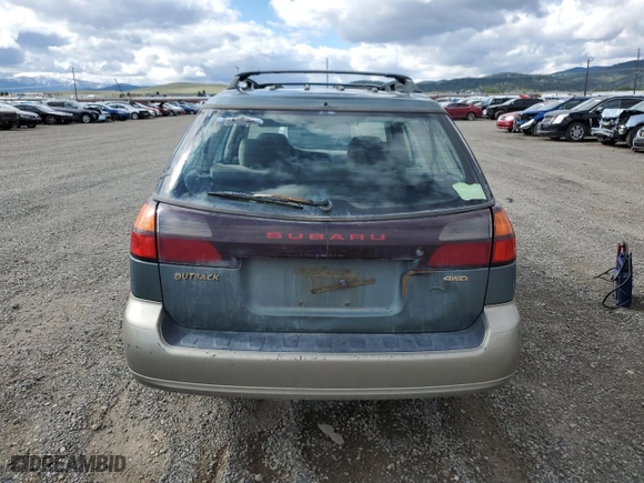 2001 Subaru Legacy Wagon Outback w/RL Equip with VIN 4S3BH675417635155, listed as a Copart auction lot 53715864 with 343,973 mi miles and Clean Title. Bid and sale history available at carsss.com. Image 6.