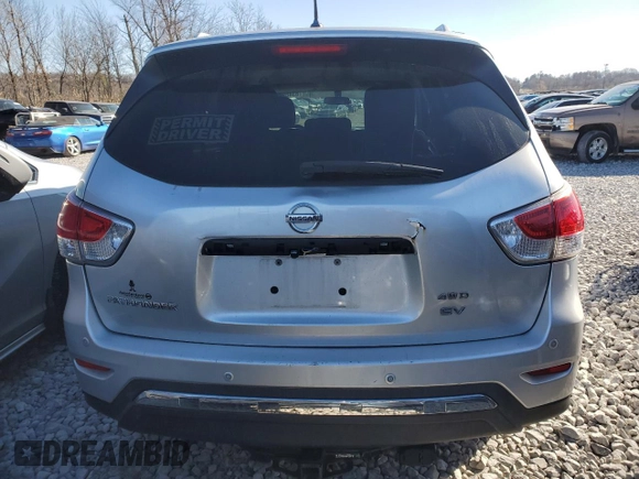 2013 Nissan Pathfinder Platinum z VIN 5N1AR2MM7DC682944, wystawiony jako Copart lot #83489714 z przebiegiem 200 902 mil mil oraz Czysty tytuł • Clean title. Historia ofert i sprzedaży dostępna na DreamBid. Obrazek 6.