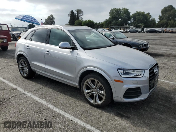 2016 Audi Q3 Premium Plus with VIN WA1BFCFS9GR014772, listed as a Copart auction lot 61780765 with 54,300 mi miles and Clean title. Bid and sale history available at DreamBid. Image 4.