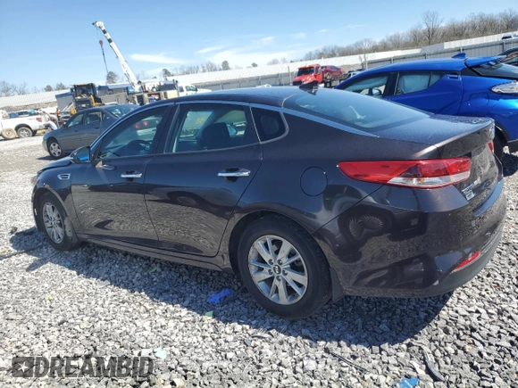 2018 Kia Optima LX with VIN KNAGT4L34J5236395, listed as a Copart auction lot 48531625 with 69,418 mi miles and Salvage Title. Bid and sale history available at DreamBid. Image 2.