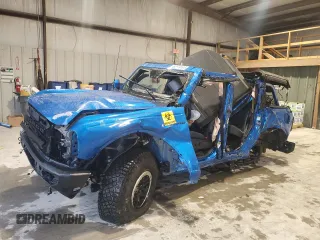 2024 Ford Bronco Outer Banks with VIN 1FMDE8BH1RLA25405, listed as a Copart auction lot 80119194 with 1,499 mi miles and Salvage Title. Bid and sale history available at carsss.com. Image 1.