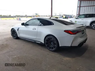 2024 BMW M4 Competition xDrive with VIN WBS43AZ0XRCS01913, listed as a IAAI auction lot 41905104 with 20,912 mi miles and . Bid and sale history available at DreamBid. Image 3.