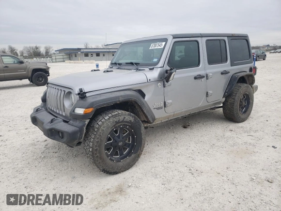 2021 Jeep Wrangler Unlimited 80th Anniversary with VIN 1C4HJXDN7MW680450, listed as a Copart auction lot 87807545 with 117,275 mi miles and Salvage title. Bid and sale history available at DreamBid. Image 1.