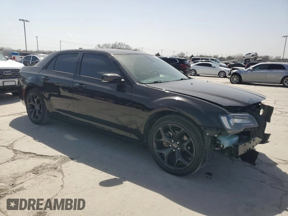 2022 Chrysler 300 S with VIN 2C3CCABG8NH184406, listed as a Copart auction lot 48822155 with 38,899 mi miles and Salvage title. Bid and sale history available at DreamBid. Image 4.
