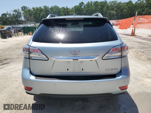 2011 Lexus RX 350 with VIN 2T2ZK1BA9BC056651, listed as a Copart auction lot 57199025 with 104,949 mi miles and Salvage title. Bid and sale history available at DreamBid. Image 6.