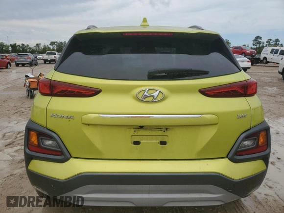 2019 Hyundai Kona Limited with VIN KM8K33A58KU327264, listed as a Copart auction lot 63479264 with 46,187 mi miles and Clean Title. Bid and sale history available at carsss.com. Image 6.