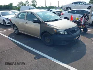 2009 Toyota Corolla with VIN 2T1BU40E99C145640, listed as a IAAI auction lot 42398013 with 219,271 mi miles and . Bid and sale history available at DreamBid. Image 1.