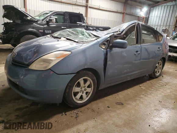 2004 Toyota Prius with VIN JTDKB20U640062297, listed as a Copart auction lot 82599054 with 0 mi miles and Salvage Title. Bid and sale history available at carsss.com. Image 1.