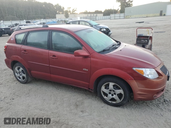 2005 Pontiac Vibe with VIN 5Y2SL63815Z450134, listed as a Copart auction lot 77166104 with 292,078 mi miles and Salvage Title. Bid and sale history available at carsss.com. Image 4.