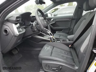 2022 Audi A3 Premium with VIN WAUAUDGY0NA094309, listed as a Copart auction lot 55580283 with 5,664 mi miles. Bid and sale history available at carsss.com. Image 7.