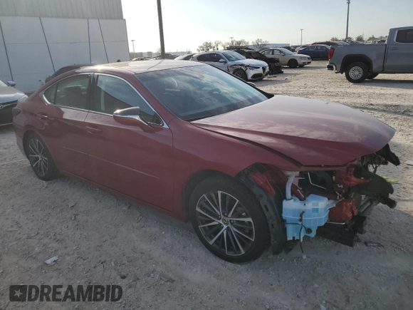 2024 Lexus ES with VIN 58ADZ1B18RU166151, listed as a Copart auction lot 87188364 with 12,026 mi miles and Salvage Title. Bid and sale history available at carsss.com. Image 4.
