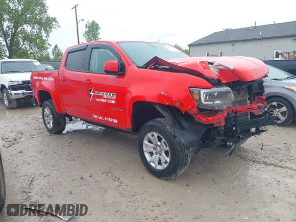 2018 Chevrolet Colorado 4WD LT with VIN 1GCGTCEN1J1265873, listed as a IAAI auction lot 42197734 with 119,115 mi miles and . Bid and sale history available at DreamBid. Image 1.