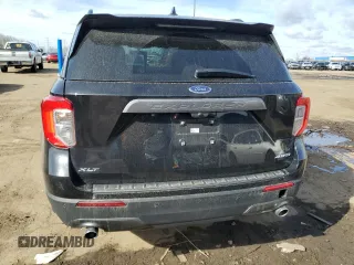 2023 Ford Explorer XLT with VIN 1FMSK8DH9PGB82621, listed as a Copart auction lot 50576485 with 28,026 mi miles and Salvage Title. Bid and sale history available at carsss.com. Image 6.