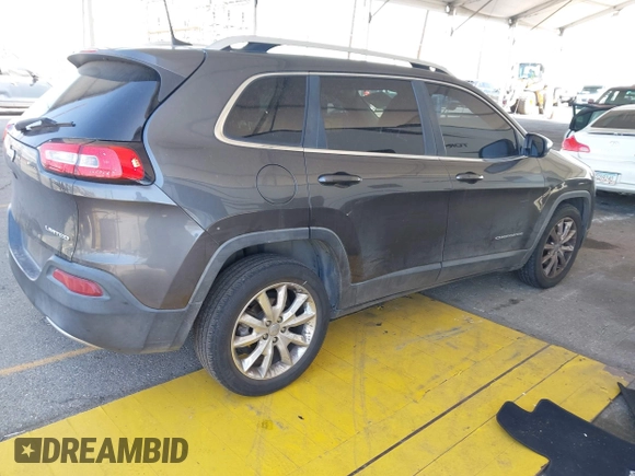 2017 Jeep Cherokee Limited with VIN 1C4PJLDB6HW522505, listed as a IAAI auction lot 41964106 with 109,032 mi miles and . Bid and sale history available at DreamBid. Image 4.