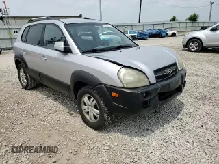 2006 Hyundai Tucson GLS with VIN KM8JN72D46U261840, listed as a Copart auction lot 60743025 with 155,077 mi miles and Salvage title. Bid and sale history available at DreamBid. Image 14.