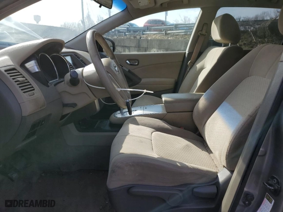 2009 Nissan Murano S with VIN JN8AZ18W79W105657, listed as a Copart auction lot 51283345 with 152,356 mi miles and Salvage Title. Bid and sale history available at carsss.com. Image 7.