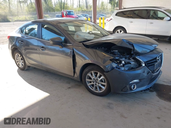 2014 Mazda 3 i Grand Touring with VIN JM1BM1W76E1174860, listed as a IAAI auction lot 42095053 with 44,727 mi miles and . Bid and sale history available at DreamBid. Image 1.
