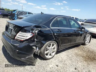 2014 Mercedes-Benz C 350 Sport with VIN WDDGF5HBXEA905028, listed as a Copart auction lot 51696165 with 111,620 mi miles and Salvage Title. Bid and sale history available at DreamBid. Image 3.