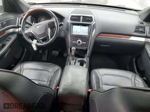 2018 Ford Explorer Platinum с VIN 1FM5K8HT0JGA40158, выставлен на аукционе Copart как лот 56282075 с пробегом 109 769 миль миль и Чистый • Clean title. История ставок и продаж доступна на DreamBid. Изображение 8.