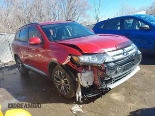 2016 Mitsubishi Outlander SE with VIN JA4AD3A39GZ010321, listed as a IAAI auction lot 41633930 with 90,347 mi miles and . Bid and sale history available at DreamBid. Image 1.
