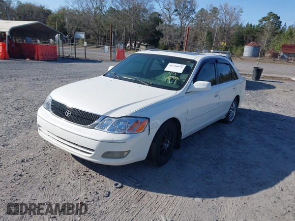 2001 Toyota Avalon XL with VIN 4T1BF28B41U176662, listed as a IAAI auction lot 41740076 with 381,657 mi miles and . Bid and sale history available at carsss.com. Image 2.
