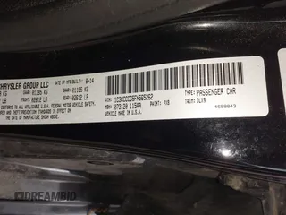 2015 Chrysler 200 C with VIN 1C3CCCCG5FN565262, listed as a IAAI auction lot 41755141 with 167,647 mi miles. Bid and sale history available at carsss.com. Image 9.