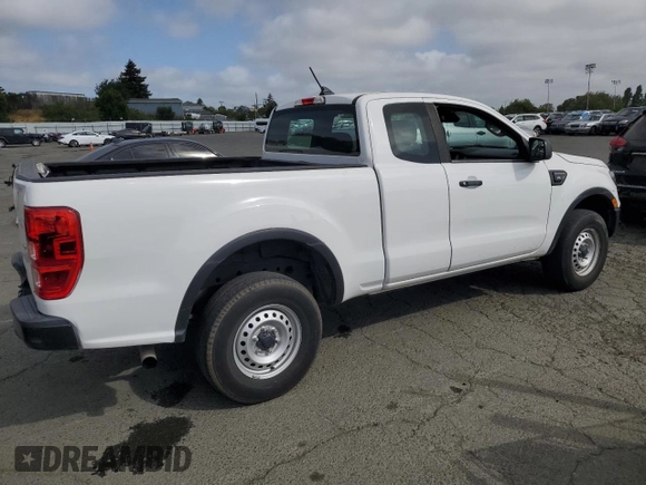 2020 Ford Ranger XL with VIN 1FTER1EH2LLA39319, listed as a Copart auction lot 53909925 with 59,629 mi miles and Salvage Title. Bid and sale history available at carsss.com. Image 3.