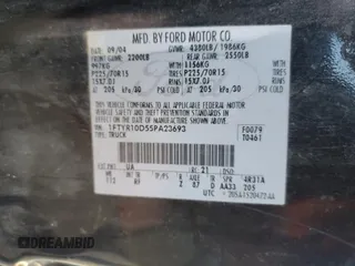2005 Ford Ranger XL z VIN 1FTYR10D55PA23693, wystawiony jako Copart lot #48009745 z przebiegiem 197 266 mil mil oraz Szkoda całkowita • Salvage title. Historia ofert i sprzedaży dostępna na DreamBid. Obrazek 12.