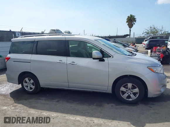 2016 Nissan Quest SL with VIN JN8AE2KP9G9155765, listed as a IAAI auction lot 41884338 with 138,390 mi miles. Bid and sale history available at carsss.com. Image 13.