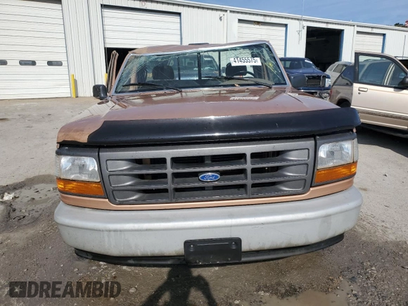 1995 Ford F-150 with VIN 1FTEF15N5SNA89147, listed as a Copart auction lot 41455575 with 101,178 mi miles and Salvage Title. Bid and sale history available at carsss.com. Image 5.