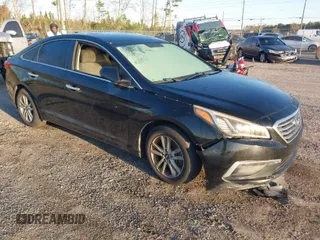 2015 Hyundai Sonata 2.4L SE with VIN 5NPE24AF1FH242317, listed as a IAAI auction lot 41736387 with 160,359 mi miles. Bid and sale history available at carsss.com. Image 1.