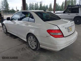 2008 Mercedes-Benz C-Class 3.0L Sport with VIN WDDGF54X48F117547, listed as a IAAI auction lot 41764470 with 93,631 mi miles. Bid and sale history available at carsss.com. Image 3.