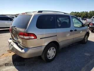 2003 Toyota Sienna LE with VIN 4T3ZF13C43U547824, listed as a Copart auction lot 76254094 with 255,766 mi miles and Salvage Title. Bid and sale history available at carsss.com. Image 3.