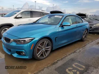 2018 BMW 4 Series 440i z VIN WBA4Z5C5XJEA32809, wystawiony jako Copart lot #73156684 z przebiegiem Nie podano mil oraz Szkoda całkowita • Salvage title. Historia ofert i sprzedaży dostępna na DreamBid. Obrazek 1.