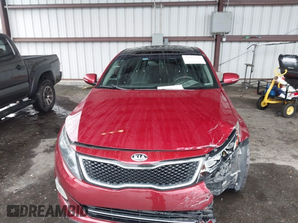 2014 Kia Optima SX Turbo with VIN 5XXGR4A60EG286453, listed as a IAAI auction lot 41661379 with 163,206 mi miles and . Bid and sale history available at DreamBid. Image 12.