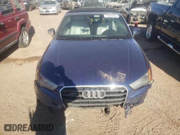 2016 Audi A3 2.0T Premium Plus with VIN WAU38LFF3G1081905, listed as a Copart auction lot 71892922 with 52,506 mi miles. Bid and sale history available at carsss.com. Image 5.