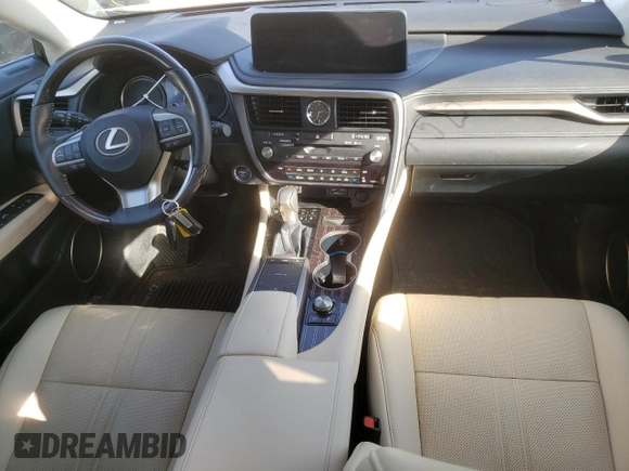 2022 Lexus RX with VIN 2T2JGMDAXNC075517, listed as a Copart auction lot 64280452 with 15,789 mi miles. Bid and sale history available at carsss.com. Image 9.