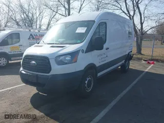 2019 Ford Transit Van with VIN 1FTBW2CM7KKA69227, listed as a IAAI auction lot 41779803 with 161,177 mi miles. Bid and sale history available at carsss.com. Image 2.