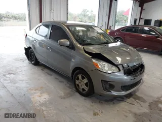 2020 Mitsubishi Mirage G4 ES with VIN ML32F3FJ3LHF00528, listed as a IAAI auction lot 41635148 with 86,250 mi miles. Bid and sale history available at carsss.com. Image 1.