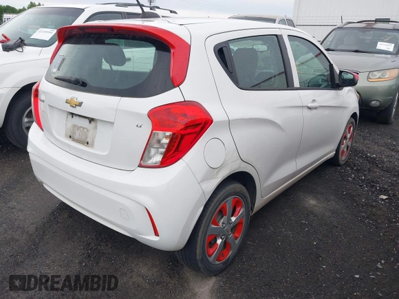 2016 Chevrolet Spark LT with VIN KL8CD6SA3GC603746, listed as a IAAI auction lot 42237902 with 229,355 mi miles and . Bid and sale history available at DreamBid. Image 4.