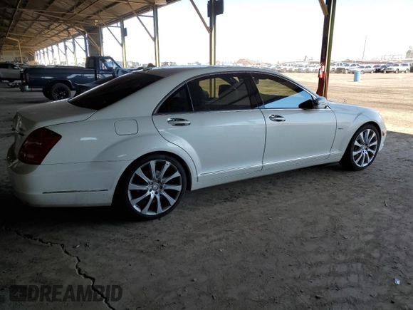 2012 Mercedes-Benz S with VIN WDDNG8DB2CA457750, listed as a Copart auction lot 50105665 with 148,252 mi miles and Clean Title. Bid and sale history available at DreamBid. Image 3.