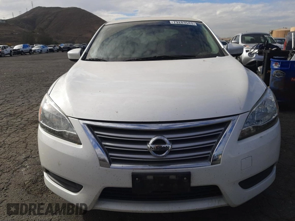2015 Nissan Sentra SV with VIN 3N1AB7AP6FL680780, listed as a Copart auction lot 79283543 with 134,819 mi miles and Salvage Title. Bid and sale history available at DreamBid. Image 5.