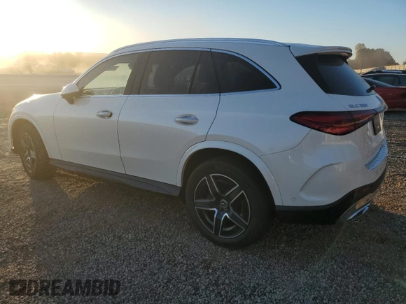 2023 Mercedes-Benz GLC with VIN W1NKM4GBXPF051582, listed as a Copart auction lot 77748134 with 0 mi miles and Non Repairable. Bid and sale history available at carsss.com. Image 2.