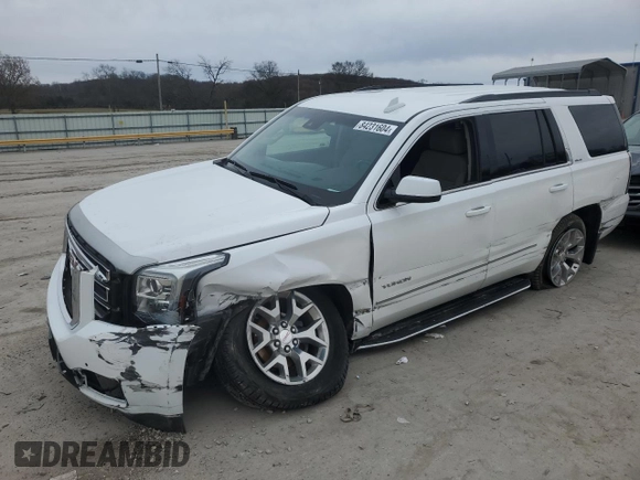 2019 GMC Yukon SLE with VIN 1GKS2AKC0KR275077, listed as a Copart auction lot 84231604 with 93,907 mi miles and Salvage Title. Bid and sale history available at carsss.com. Image 1.